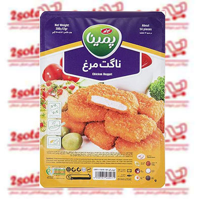 ناگت مرغ کاله(پمينا)300گرمي