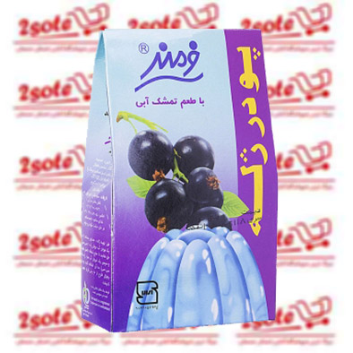 پودر ژله تمشک آبي فرمند(100 گرم)