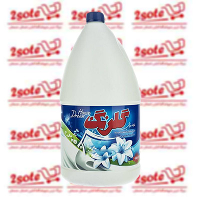 مايع سفيدکننده گلرنگ(4000 گرم) سفيد