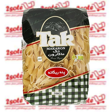 ماکاروني فرمي پنه ريگاته ساده تک(500 گرم)