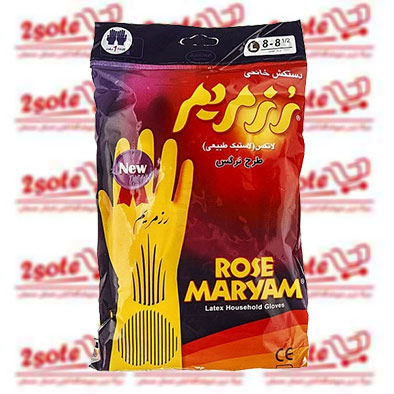 دستکش ساق کوتاه رز مريم(سايزs)