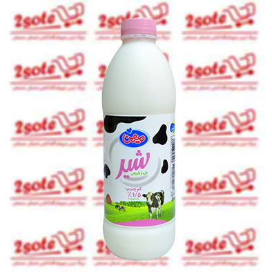 شير کم چرب ميهن (1 ليتر) بطري