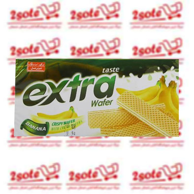 ويفر اکسترا موزي شيرين عسل (100 گرم)