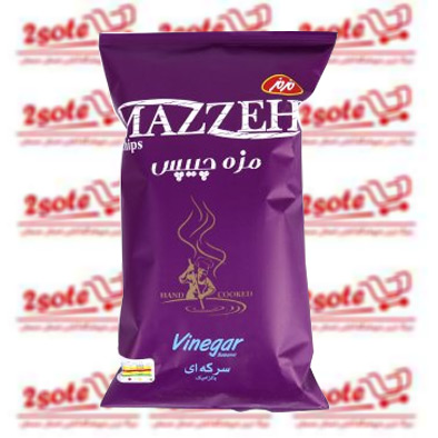 مزه چيپس سرکه بالزاميک مزمز (65 گرم)